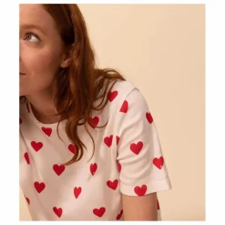 Online Pyjama Short Cœurs - Collection Femme | Femme Nuit