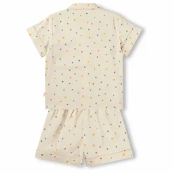 Enfant Molo Nuit, Sous-Vêtements*Pyjama Short Lexi Cœurs Coton Bio |