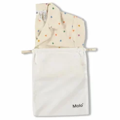 Enfant Molo Nuit, Sous-Vêtements*Pyjama Short Lexi Cœurs Coton Bio |