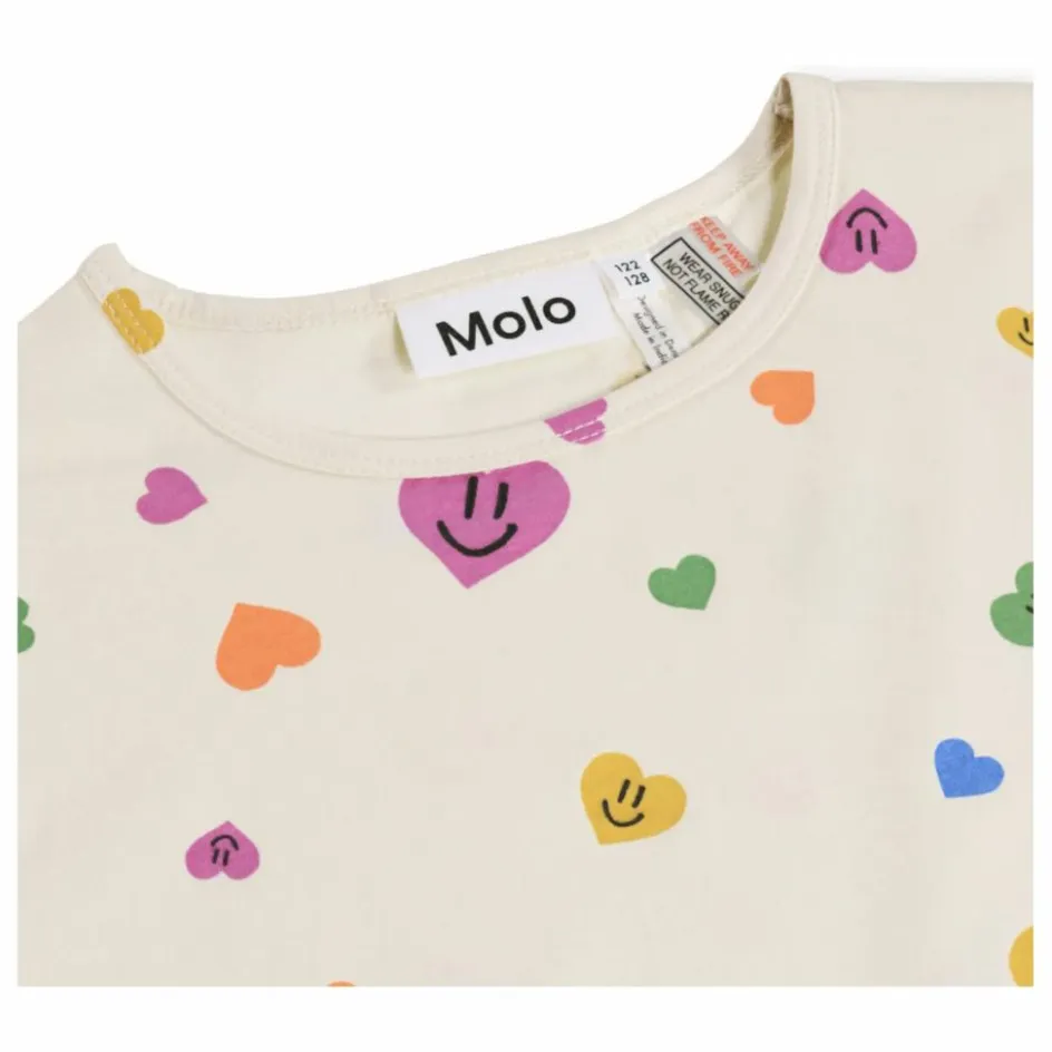 Molo Pyjama Short Luvis Cœurs Coton Bio ||Enfant Nuit, Sous-Vêtements|Nuit, Sous-Vêtements