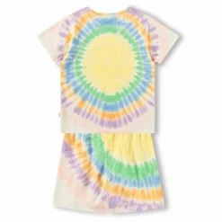 Best Molo Pyjama Short Luvis Smile Tie and Dye Coton Bio | Orange