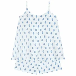 Discount Lucas du Tertre Pyjama Strappy Palm | Bleu