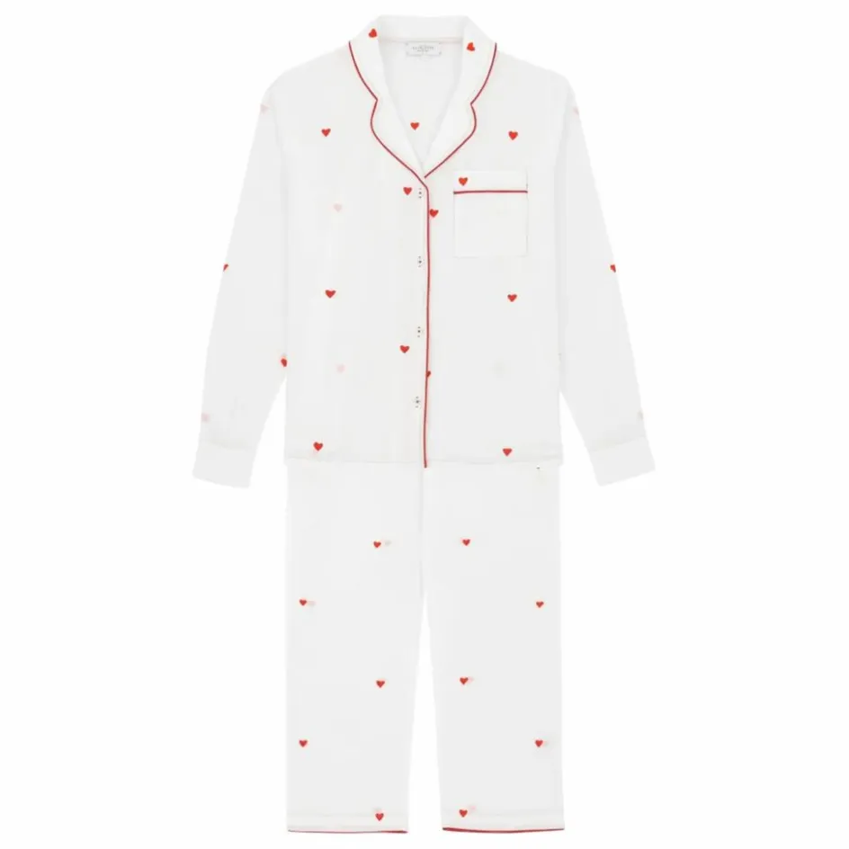 Clearance Scarlette Ateliers Pyjama Valentine | Blanc