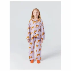 Clearance Bobo Choses Pyjama Zèbres Coton Bio | Lavande