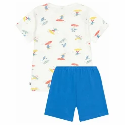Enfant Petit Bateau Nuit, Sous-Vêtements*Pyjashort Bossela Coton Bio |