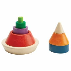 Plan Toys Jouets D'Éveil*Pyramide à empiler et à encastrer