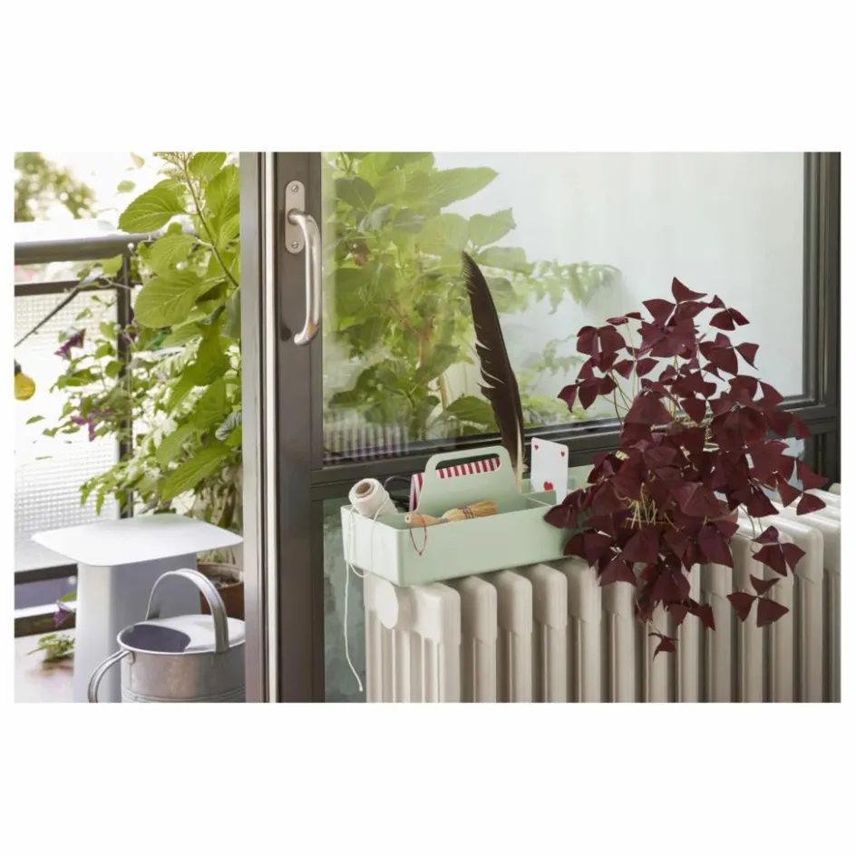 New Vitra Rangement Toolbox en plastique recyclé - Arik Levy | Vert Menthe