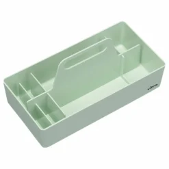 New Vitra Rangement Toolbox en plastique recyclé - Arik Levy | Vert Menthe