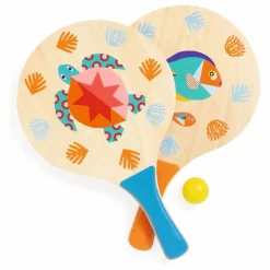 Djeco Jeux D'Extérieur*Raquettes de plage en bois