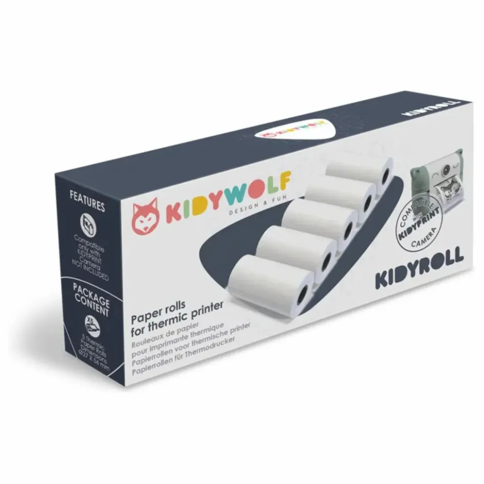 Kidywolf Recharges pour appareil photo thermique - Set de 5| Jeux High-Tech