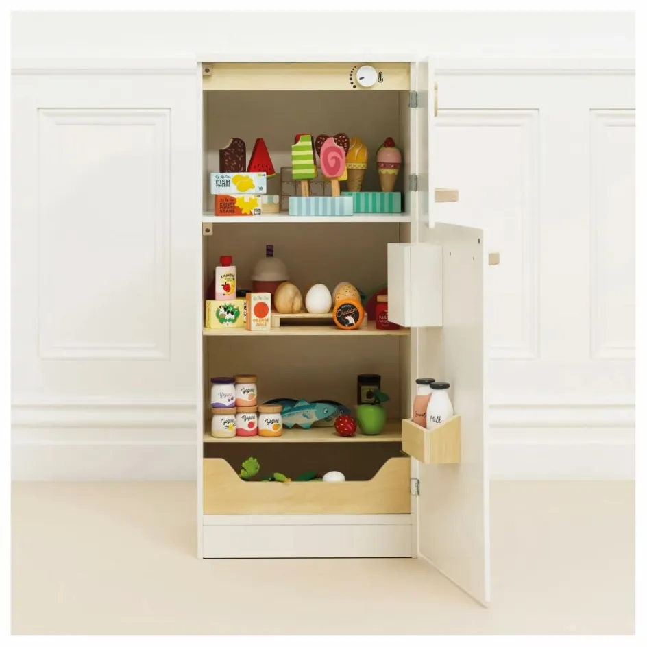 Le Toy Van Réfrigérateur congélateur || Cuisines, Marchandes