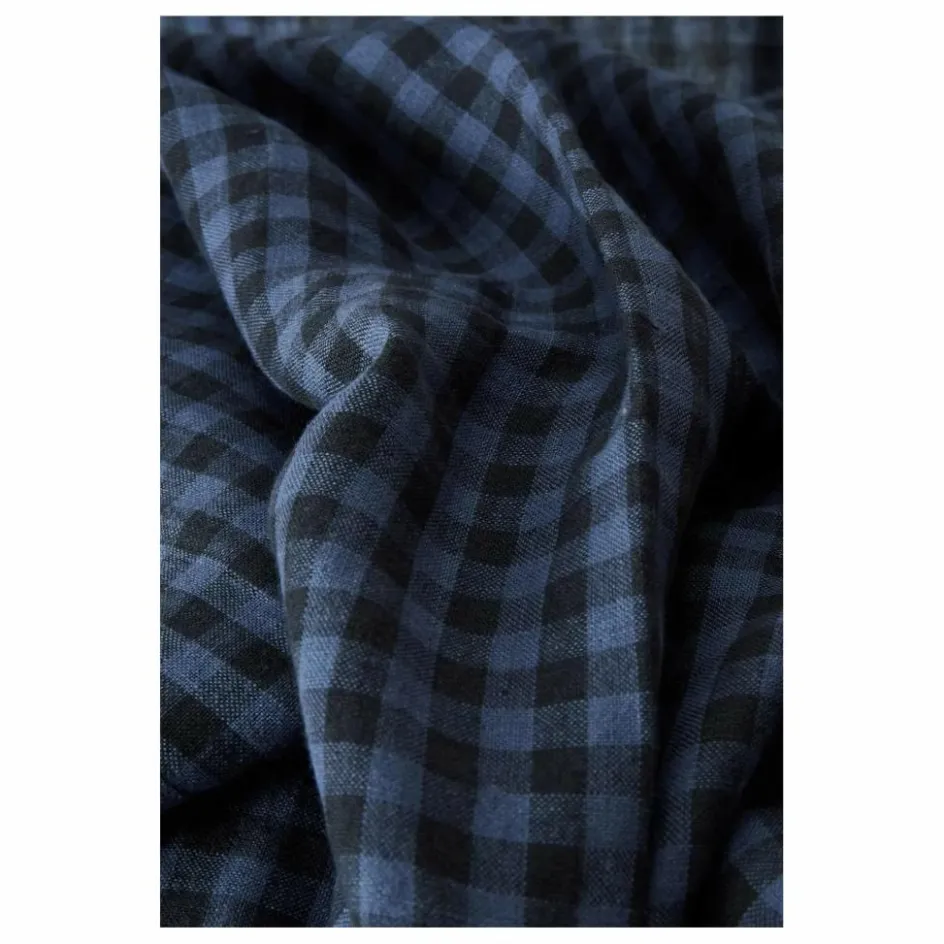Hot Gabrielle Paris Rideau en lin lavé 135x280 cm | Vichy Marine