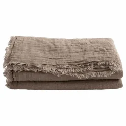 Discount Rideau Vice Versa frangé en gaze de Lin lavé | Rideaux|Rideaux
