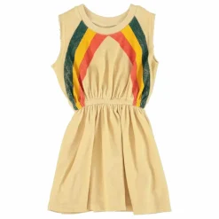 Piupiuchick Robe Ajouré Rayure Eponge Bio ||Enfant Robes, Combinaisons|Robes, Combinaisons