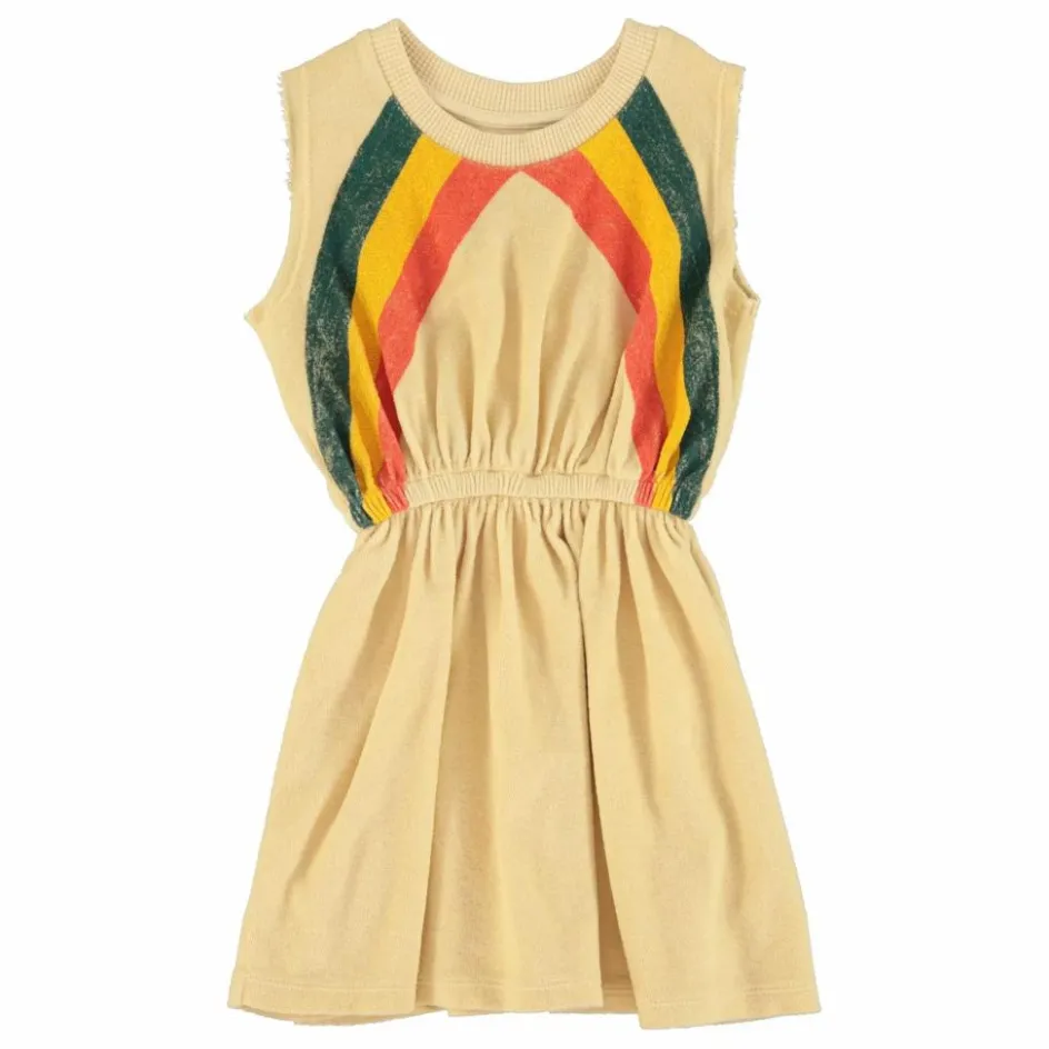 Piupiuchick Robe Ajouré Rayure Eponge Bio ||Enfant Robes, Combinaisons|Robes, Combinaisons