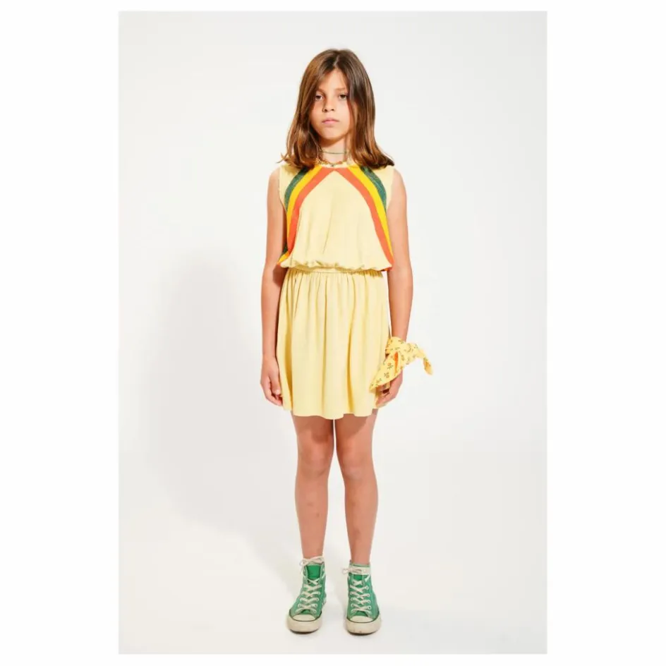 Piupiuchick Robe Ajouré Rayure Eponge Bio ||Enfant Robes, Combinaisons|Robes, Combinaisons