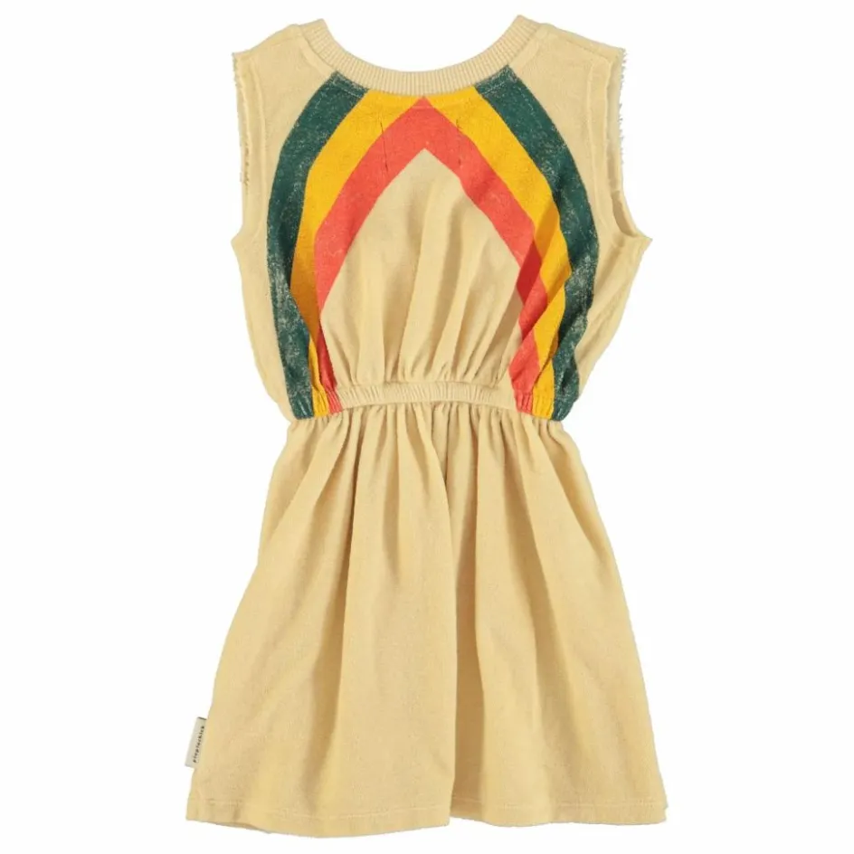 Piupiuchick Robe Ajouré Rayure Eponge Bio ||Enfant Robes, Combinaisons|Robes, Combinaisons
