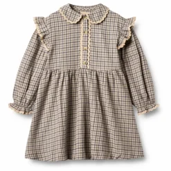 Enfant Wheat Robes, Combinaisons*Robe Alissa Carreaux Coton Bio |