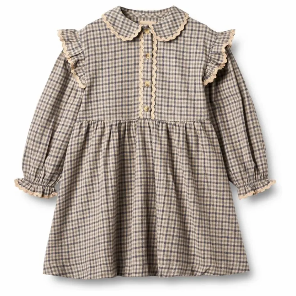 Enfant Wheat Robes, Combinaisons*Robe Alissa Carreaux Coton Bio |
