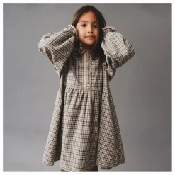 Enfant Wheat Robes, Combinaisons*Robe Alissa Carreaux Coton Bio |