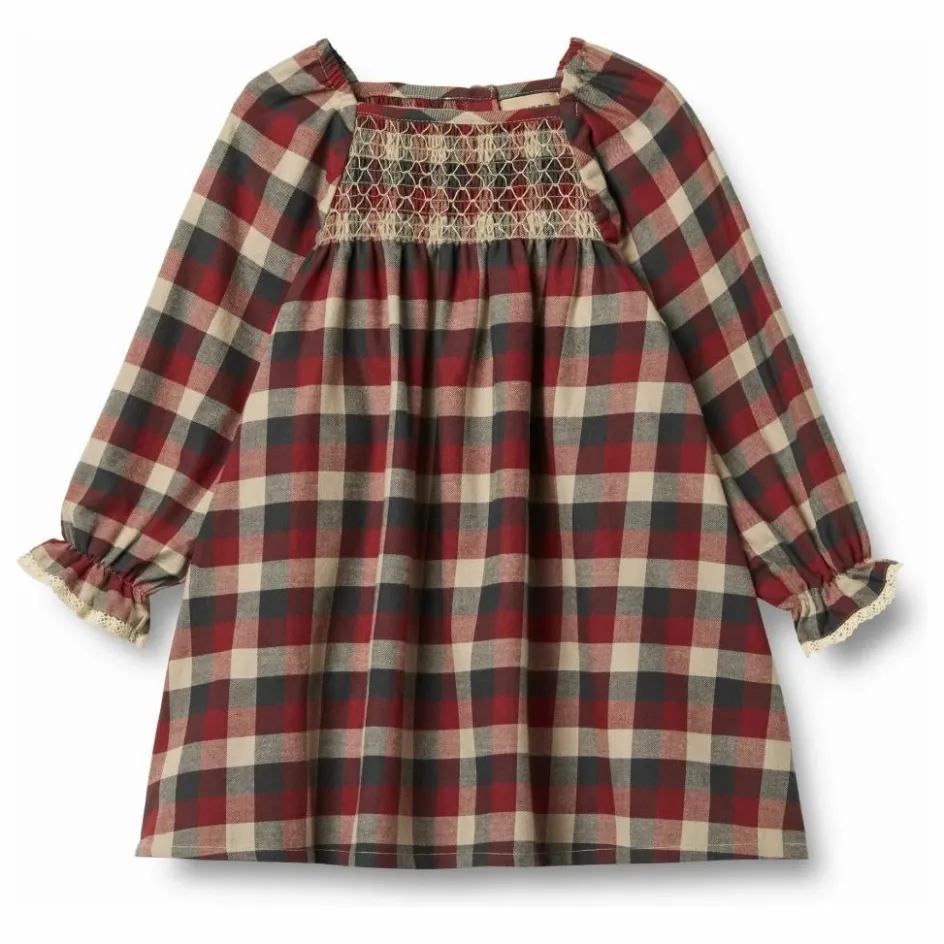Wheat Robe Bella Carreaux Coton Bio ||Enfant Robes, Combinaisons|Robes
