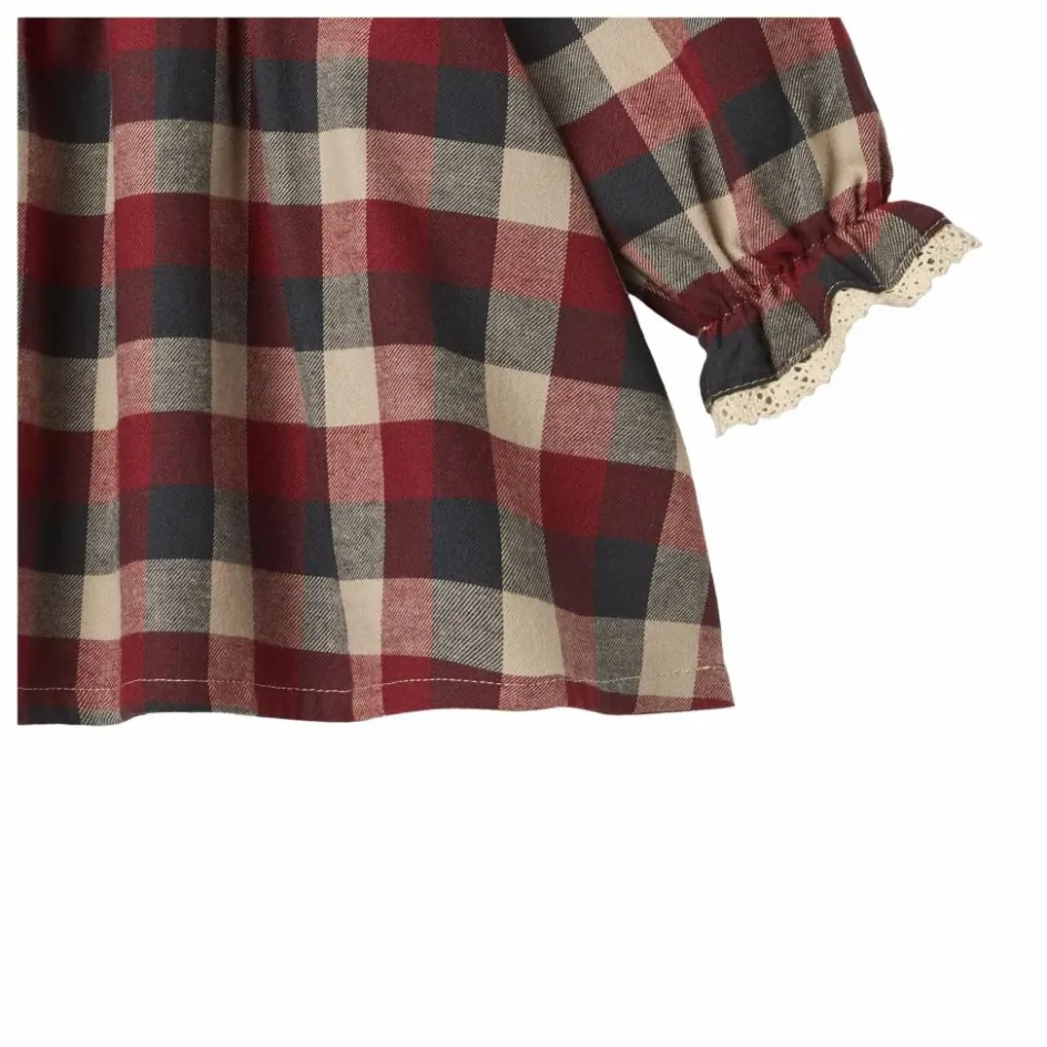 Hot Robe Bella Carreaux Coton Bio | Enfant Robes, Combinaisons|Robes
