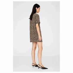 Anine Bing Robe Beth Léopard ||Femme Robes, Combinaisons