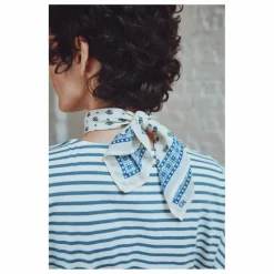 Sale Emile et Ida Robe Bénédicte Rayures Coton Bio | Bleu
