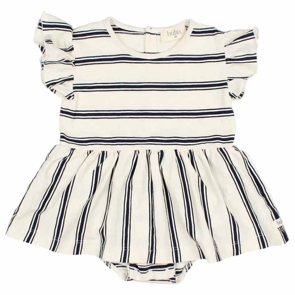 Búho Robes*Robe Body Rayures Coton Bio |