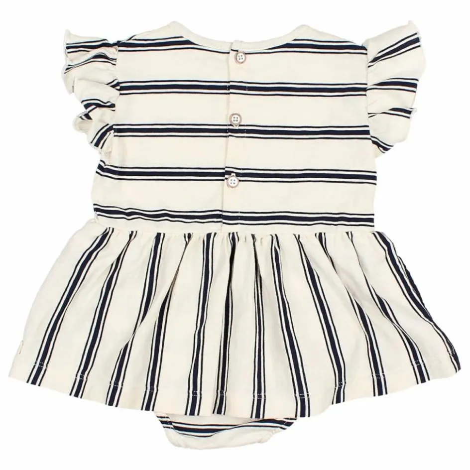 Búho Robes*Robe Body Rayures Coton Bio |
