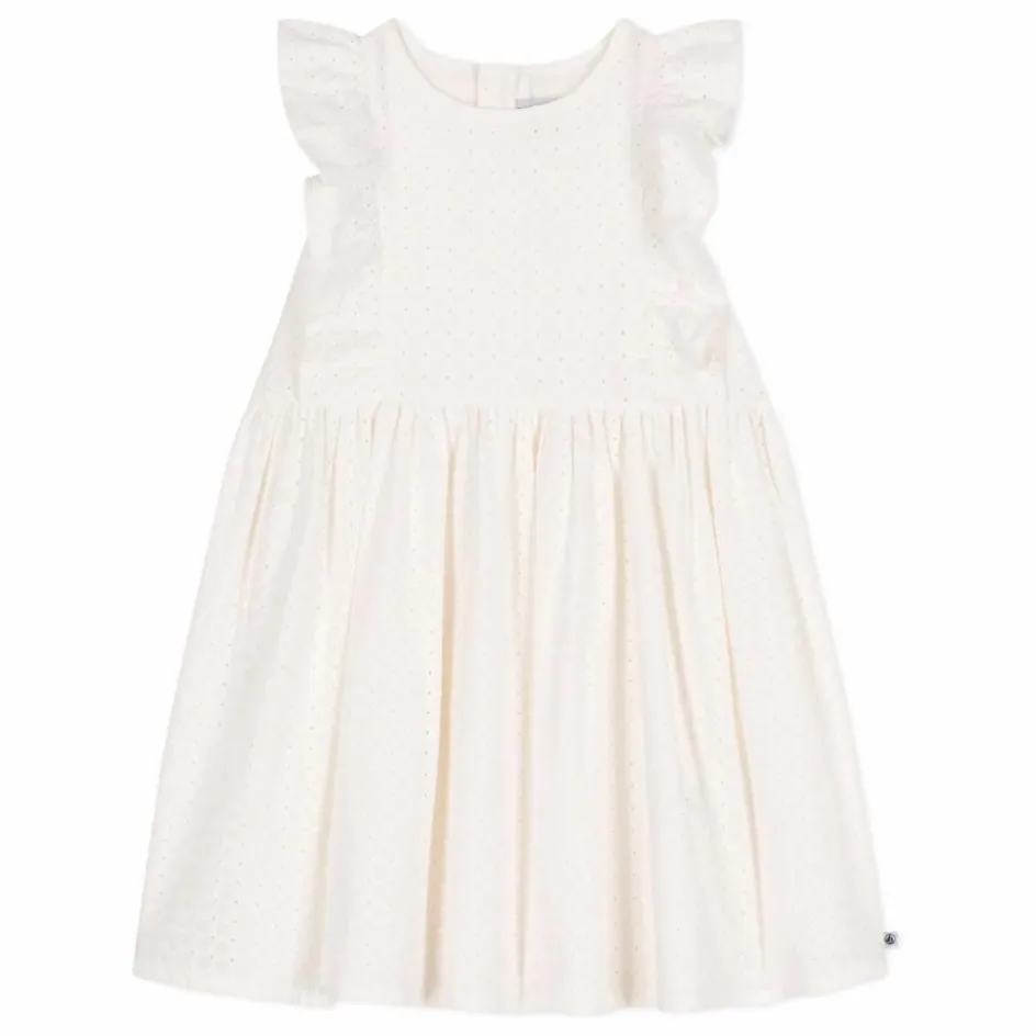 Petit Bateau Robe Brendice Broderie Anglaise Coton Bio ||Enfant Robes, Combinaisons