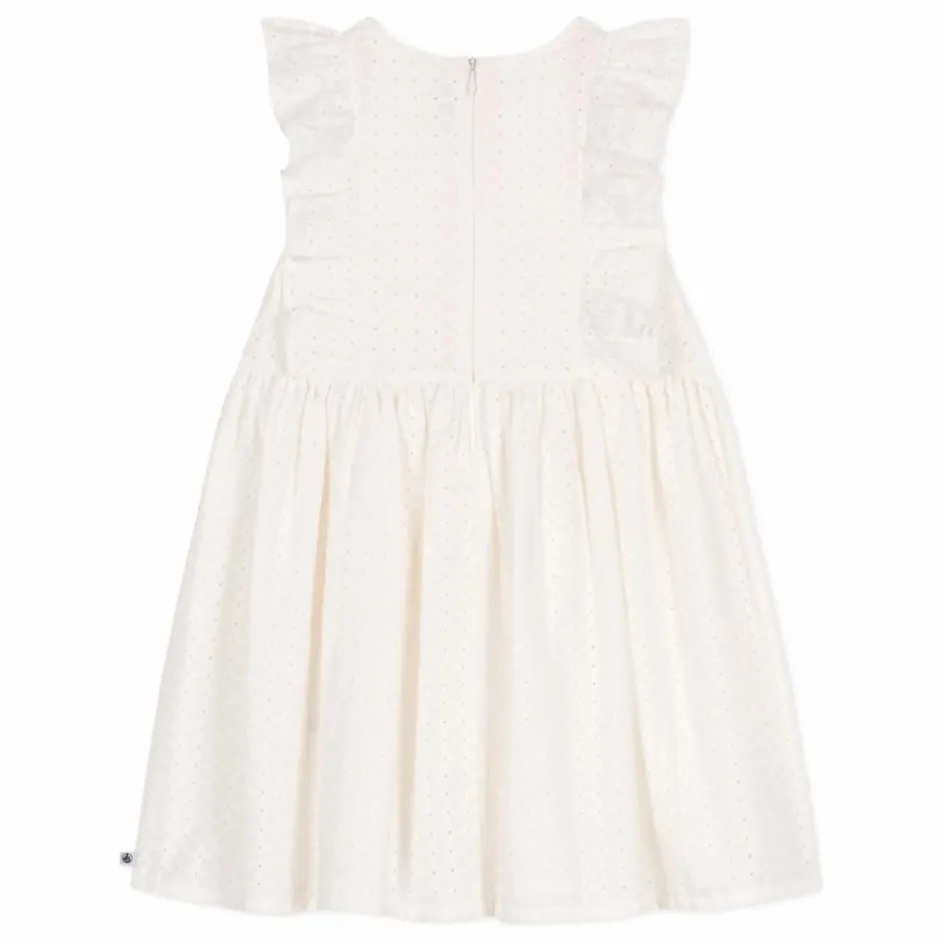 Petit Bateau Robe Brendice Broderie Anglaise Coton Bio ||Enfant Robes, Combinaisons