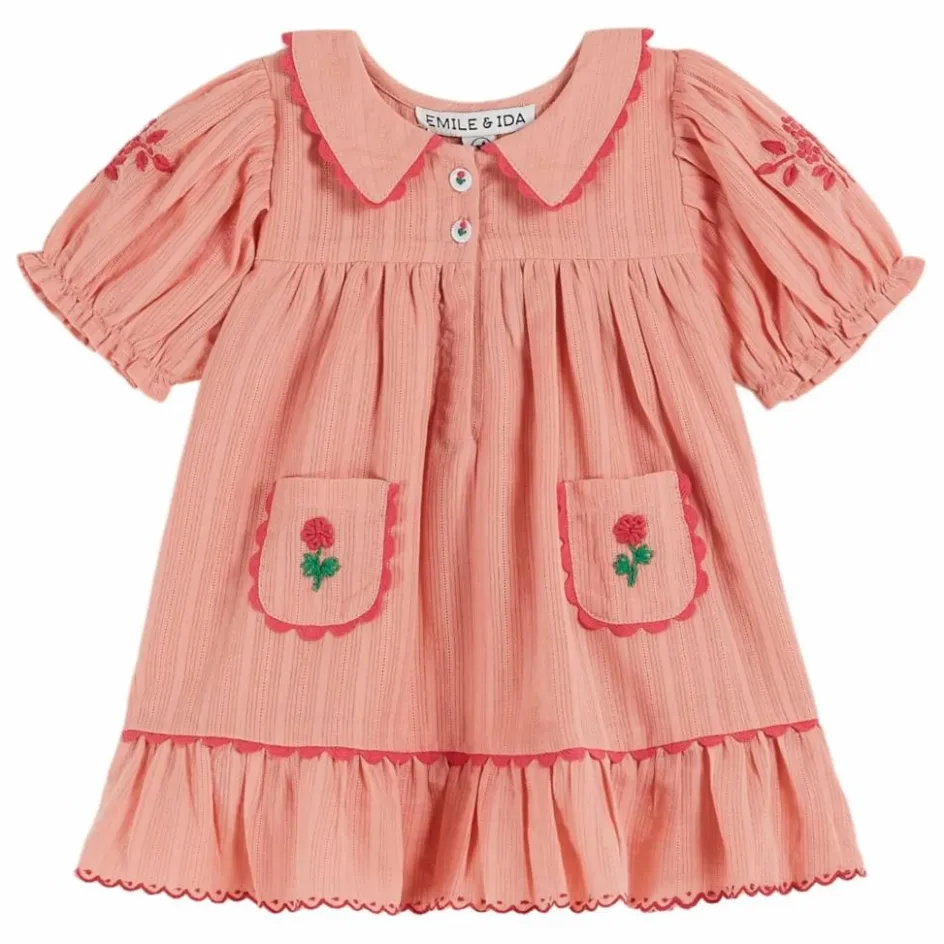 Emile et Ida Robe Brodée ||Enfant Robes, Combinaisons