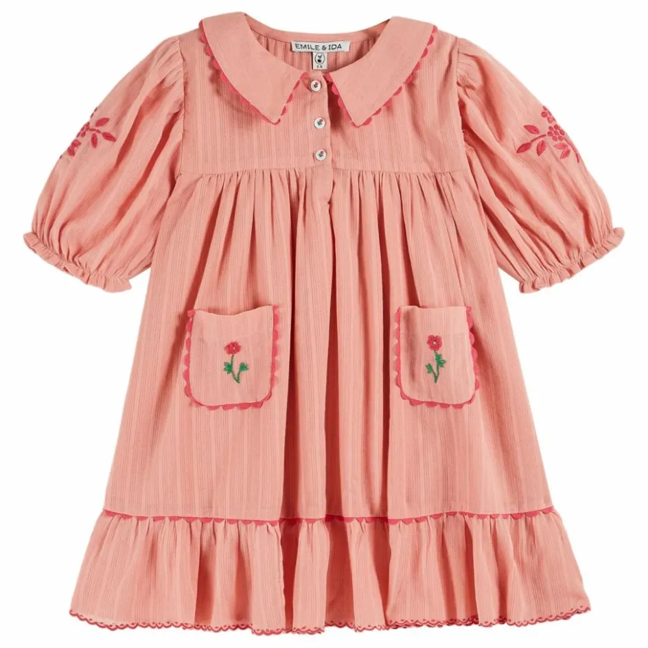 Emile et Ida Robe Brodée ||Enfant Robes, Combinaisons