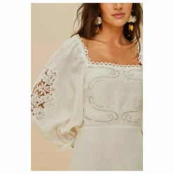 Discount Robe Brodée Lin | Femme Robes, Combinaisons