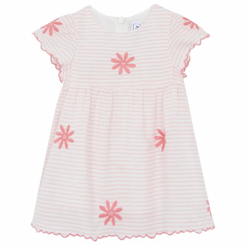 Tartine et Chocolat Robe Brodée Rayures || Robes