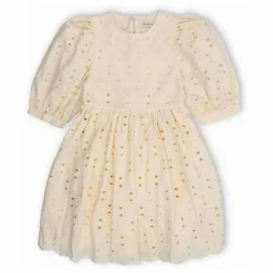 Discount the new society Robe Broderie Anglaise Creta | Beige