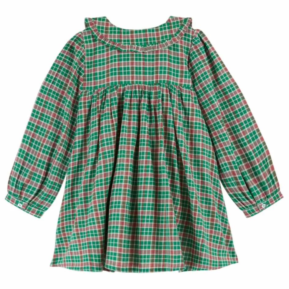 Emile et Ida Robe Carreaux | Vert