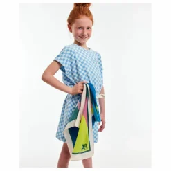 Sale AO76 Robe Carreaux Dori | Bleu ciel