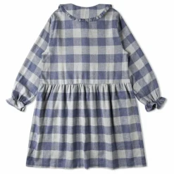 Matona Robe Carreaux Flanelle Tencel ||Enfant Robes, Combinaisons|Robes