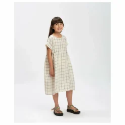 Robe Carreaux Lin | Enfant Robes, Combinaisons