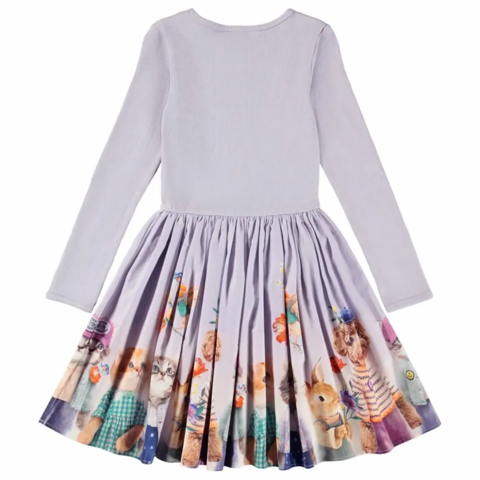 Molo Robe Casis Coton Bio | Lilas|Enfant Robes, Combinaisons