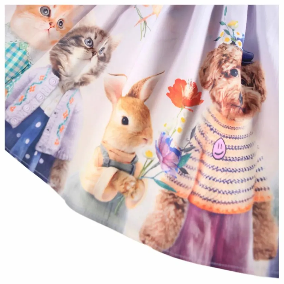 Molo Robe Casis Coton Bio | Lilas|Enfant Robes, Combinaisons