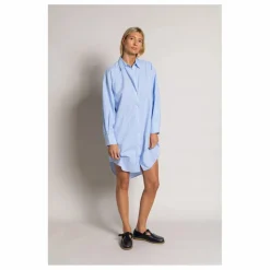 Smallable Woman Robe Chemise Lydie Rayée | Bleu Clair