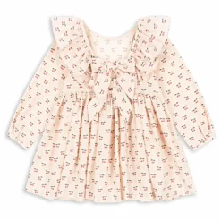 Outlet Robe Cianna Cerises Coton Bio | Enfant Robes, Combinaisons|Robes