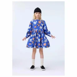 Molo Robe Cleo Coton Bio | Bleu