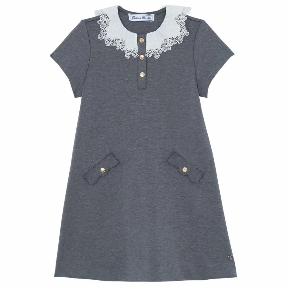 Enfant Tartine et Chocolat Robes, Combinaisons*Robe Col Claudine |