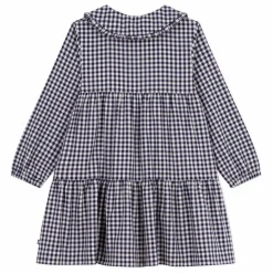Petit Bateau Robe Col Claudine Carreaux Coton Bio ||Enfant Robes, Combinaisons