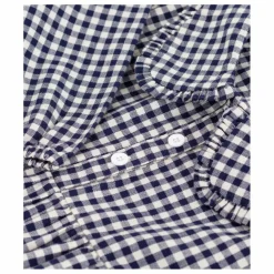 Petit Bateau Robe Col Claudine Carreaux Coton Bio ||Enfant Robes, Combinaisons