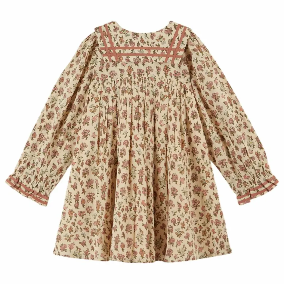 Enfant Emile et Ida Robes, Combinaisons*Robe Col Marin Fleurie |
